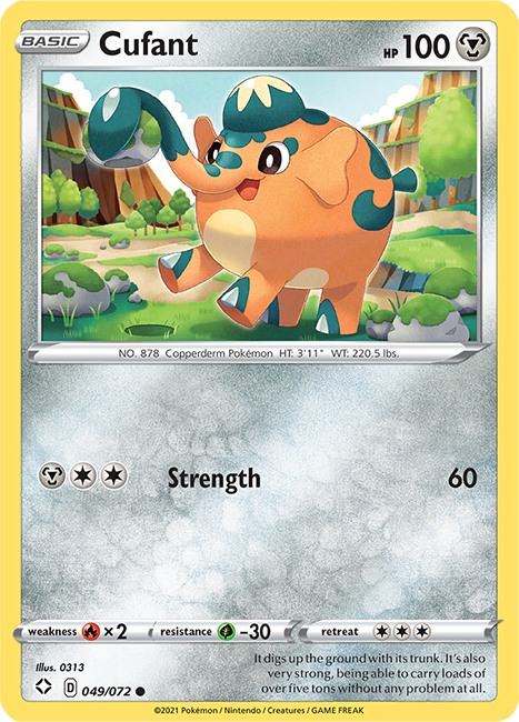 Cufant - Reverse Holo - 049/072 - Shining Fates