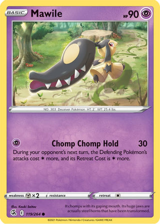 Mawile - Reverse Holo - 119/264 - Fusion Strike