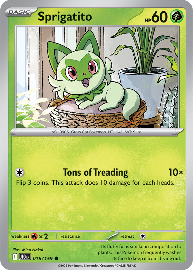 Sprigatito - Reverse Holo - 016/159 - Journey Together