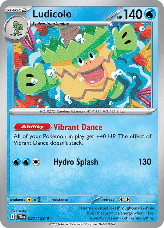Ludicolo - Holo - 037/159 - Journey Together